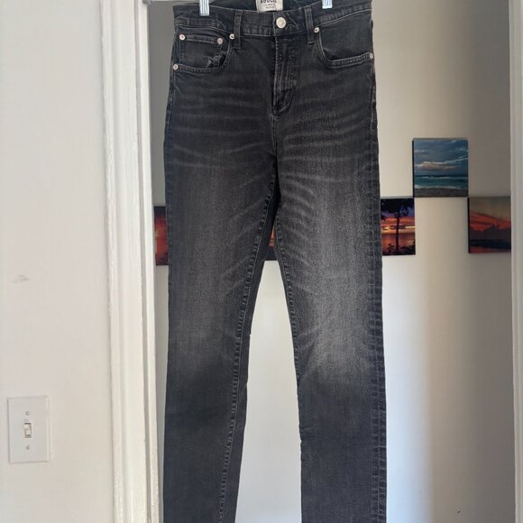 Agolde Black High Rise Jeans - Picture 1 of 9